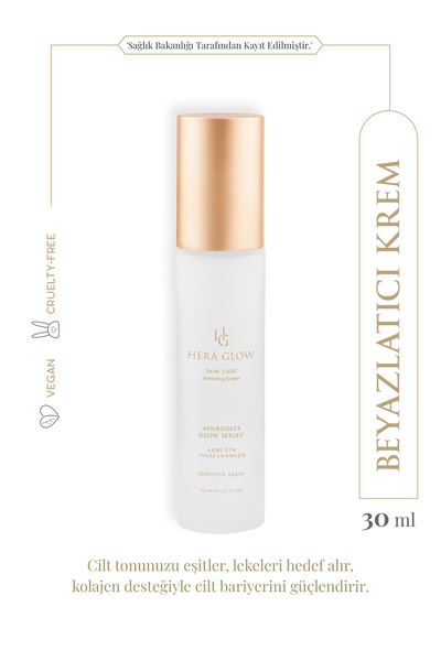 Hera Glow | Hassas Bölge Kararma Karşıtı Beyazlatıcı Krem – Renk Eşitleyici v...