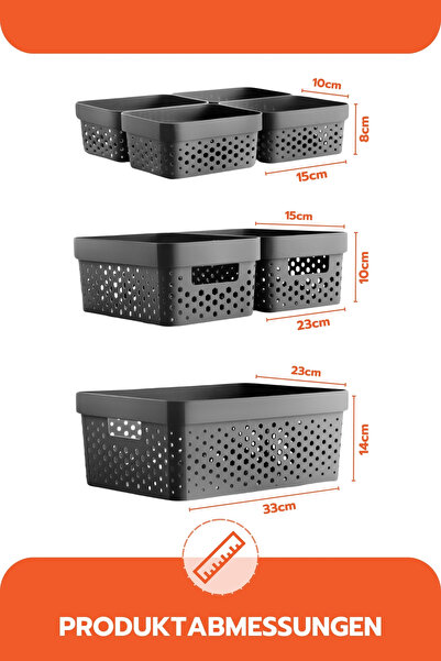 GİNZAMAİSON ORGANIZATOR MULTIFUNCTOR 7 BUC. COȘ DE COLT PENTA