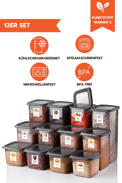 Ginza Maison FRESCA 12 KUSOVÝ ÚLOŽNÝ BOX ANTRACIT