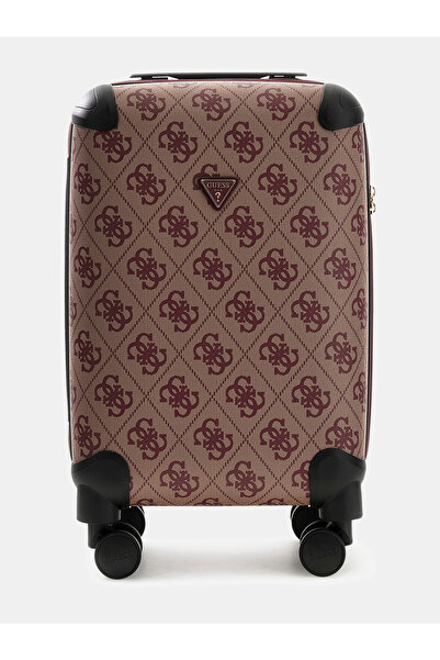 Guess Berta 18 İnç 8 Tekerlekli Kadın Bordo Valiz TWOB8688983-BDL