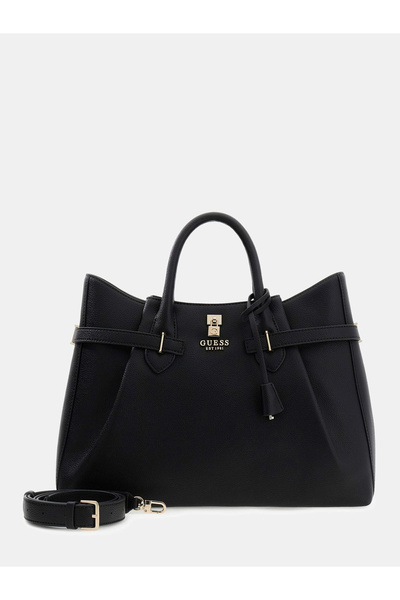 Guess حقيبة يد نسائية سوداء من يسبا جيرل فريند طراز HWBG7833070-BLA