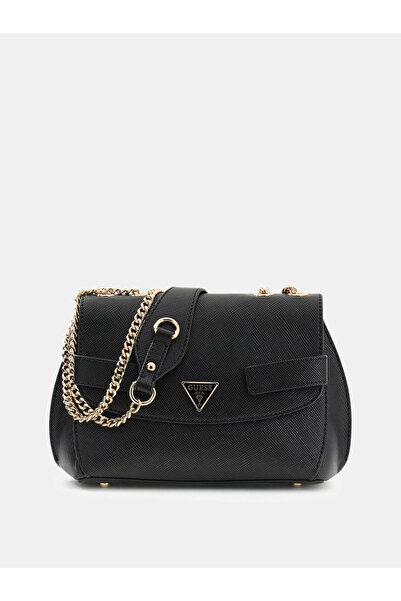 Guess حقيبة يد نسائية سوداء قابلة للتحويل من سيرينوفا HWZG8091210-BLA