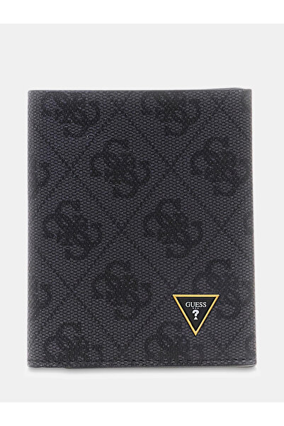 Guess Milano Men's Black Card Holder Smmalolea49-Bla