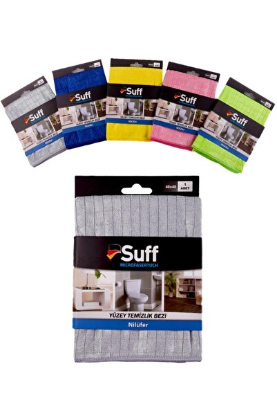 Suff Nilüfer Mikrofiber Bez/ Damalı Genel Temizlik Bezi (40x40cm)
