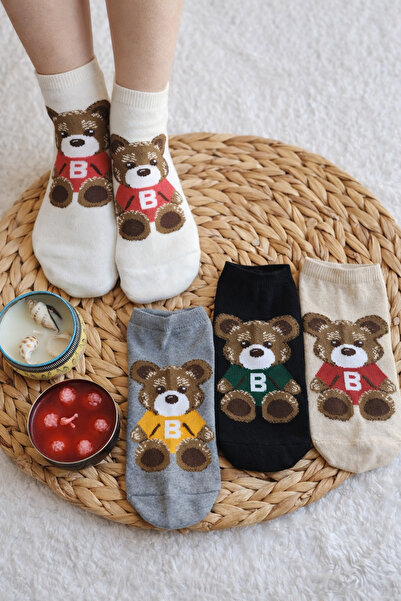 EFİLACCESSORİES جوارب نسائية ملونة من BIG BEAR