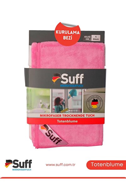 Suff Totenblume Kurulama Bezi 40x40 Mor | Pembe