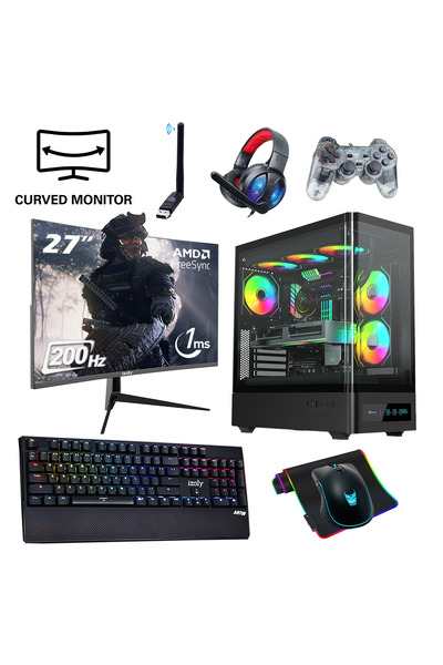 IZOLY NextGen J-X Ryzen 5 7500F 32GB 1TB M.2 NVMe RTX 4060Ti 8GB 27" 200HZ 24...