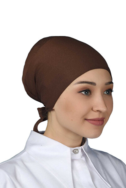 Altobeh قبعة نسائية عملية من القطن الممشط برباط على شكل شوكولاتة