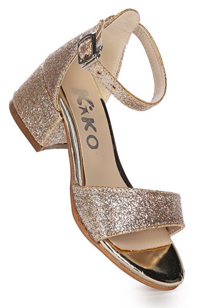 Kiko Kids Sandale cu toc de 4 cm Alexa Daily pentru fete