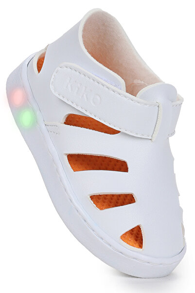 Kiko Kids Limba Işıklı Cırtlı Erkek Bebek Sandalet