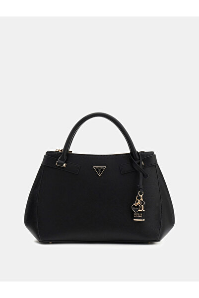 Guess حقيبة يد نسائية سوداء من سيرينوفا جيرل فريند HWZG8091060-BLA