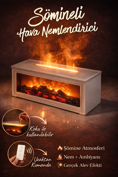 blueseed Hava Nemlendirici Koku Makinası Aroma Terapi Koku Makinası Işıklı Bu...