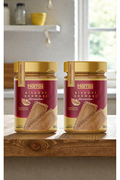 Harras KARAMELİZE BİSKÜVİ KREMASI 350 GR x 2 ADET