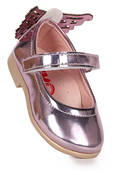 Kiko Kids حذاء راقصة الباليه للفتيات الصغيرات من Friga Mirror Butterfly Velcro