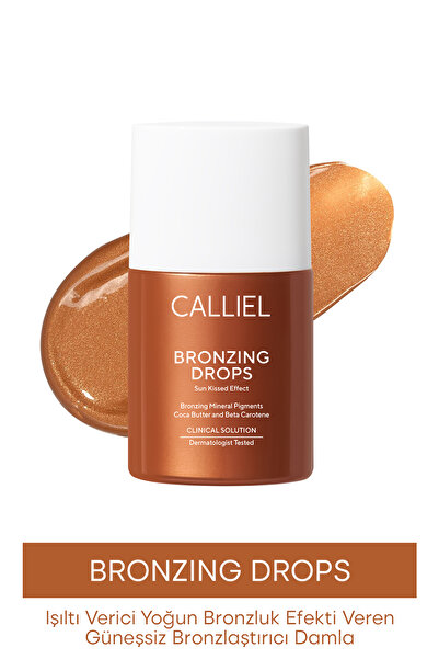 CALLİEL Işıltı Verici Yoğun Bronzluk Efekti Veren Güneşsiz Bronzlaştırıcı Dam...