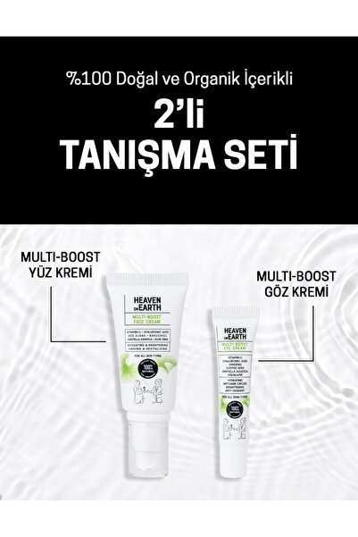 Heaven on Earth Multi-boost 2li Set-göz Çevresi Kremi & Yüz Nemlendirici Krem...