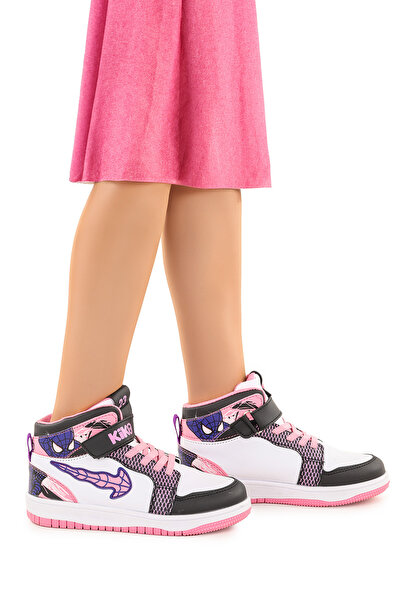 Kiko Kids Pantofi sport Tesan pentru fete - Daily cu velcro