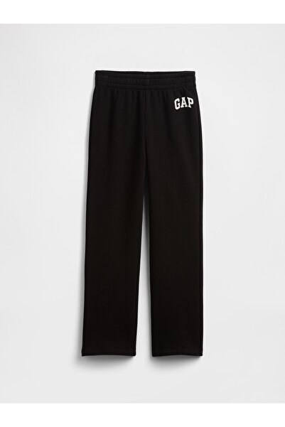 GAP Erkek Çocuk Siyah Logo Pull-On Jogger Eşofman Altı