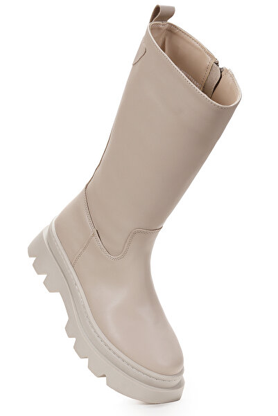 Kiko Kids Metvay Uzun Fermuarlı Kız Çocuk Çizme Bot