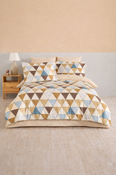 NazeninHome Dream Ranforce Single Duvet Cover Set Cotton Virginia