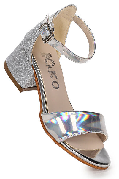 Kiko Kids Sheila Mirror Sand Daily Fetiță Sandale cu toc de 3 cm Pantofi de s...