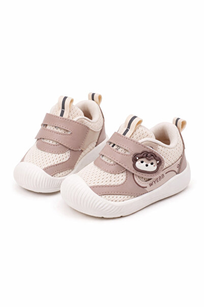 Superbaby Pantofiori copii pentru primii pași, cu arici, talpă flexibilă din ...