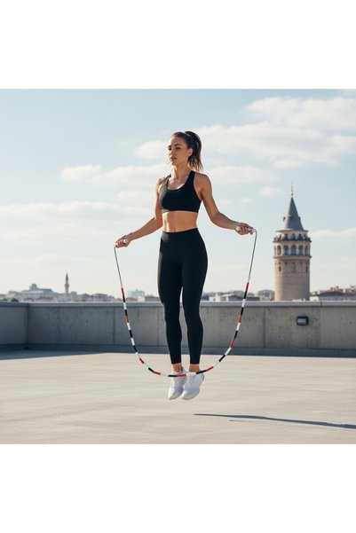 CLAW TRAİNİNG Hummingbird Beaded Jump Rope |   Adjustable, Unbreakable Handles & Enhanced Fitness Training