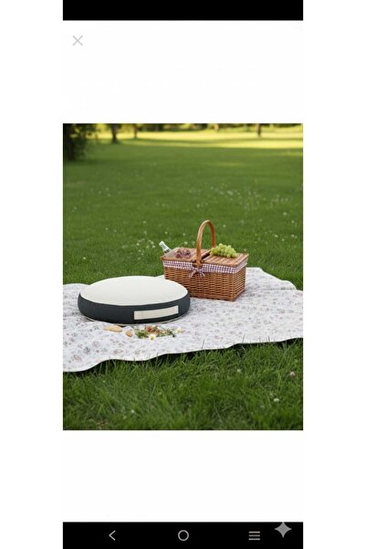 BDPHOME Bdphome Yuvarlak Yer Minderi