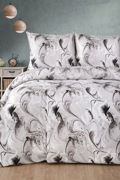 NazeninHome Dream Ranforce Single Duvet Cover Set Cotton Paradoxe
