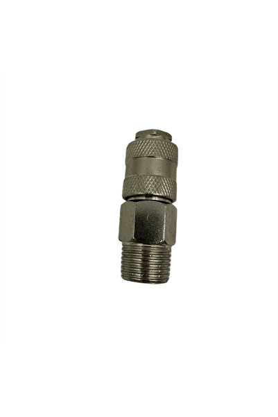 BH Pnömatik Sarı Otomatik Rekor Metal ( Stoper T26 Seri Jak Erkek Gövde 1/2 )