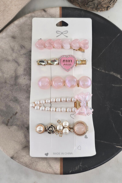 By Zeyna Aksesuar Colorful Mixed Model Set Buckle