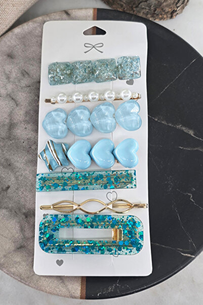 By Zeyna Aksesuar Colorful Mixed Model Set Buckle