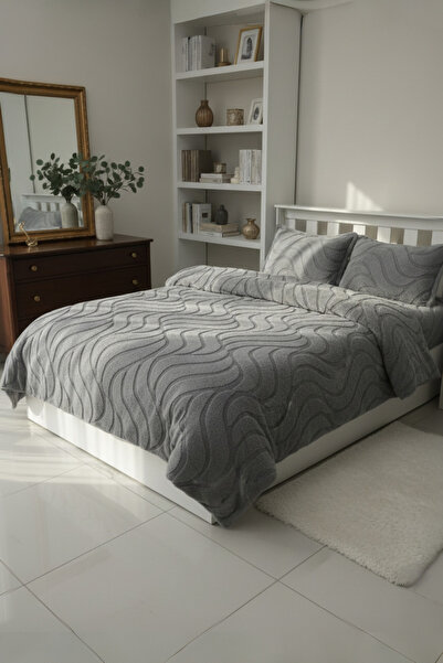 Roya home WaweTouch Çift Taraflı battal boy Peluş Yatak Örtüsü (Battaniye/Nev...