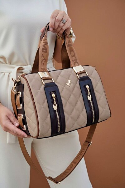 Miami Polo حقيبة يد وكتف نسائية من Justpolo موديل أسطواني