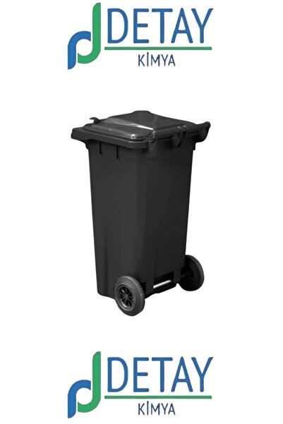 MCK Plus UMBEX Siyah Plastik Çöp Konteyneri 120 Litre Konteyner - A Isıya Kar...