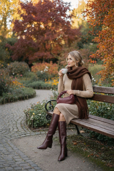 Mavero Vega Uzun Saçaklı Tüylü Kışlık Şal Atkı | Yumuşak Dokulu Moda Omuz Şal...