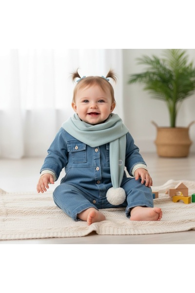 NoyNoy Baby Noynoy Girl 6-9-12-18 Months Denim Tulle