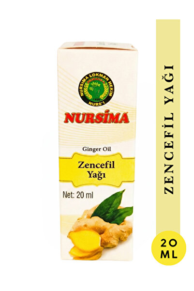 Nursima Zencefil Yağı 20 ml