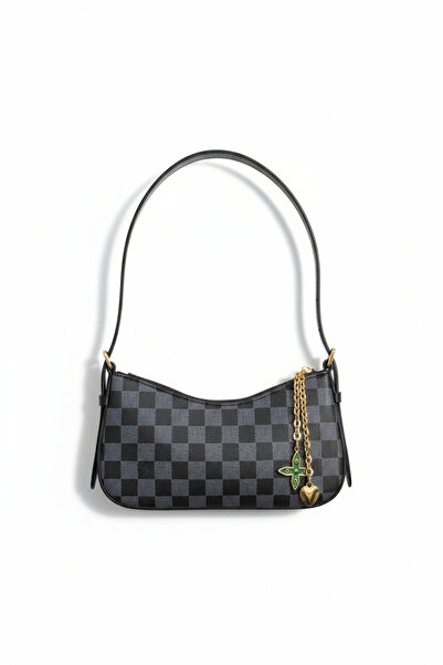 Moda fiesta Women's Checkerboard Pattern Shoulder Bag Daily Bag with Adjustab...