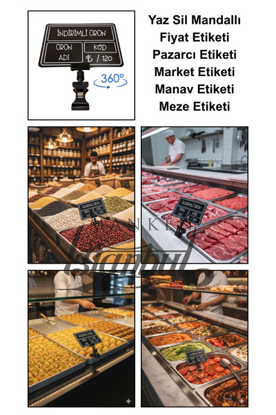 Manken İstanbul 10 komada letnjih velikih etiketa sa zaključavanjem, tržišne ...