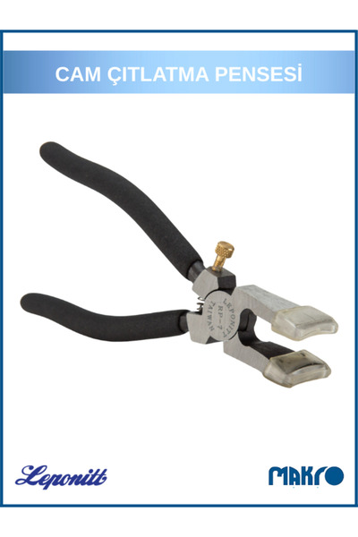 GLASSMAKRO Leponitt Cam Mozaik Için Çıtlatma Pensesi