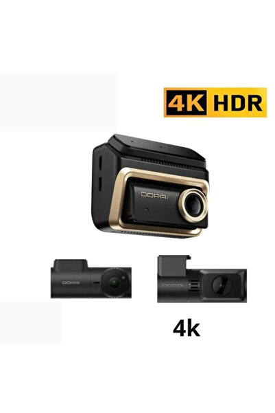 DDPAI Z90 Master 3-Camera Dash Cam (Front 4K, Interior 3K, Rear 4K)