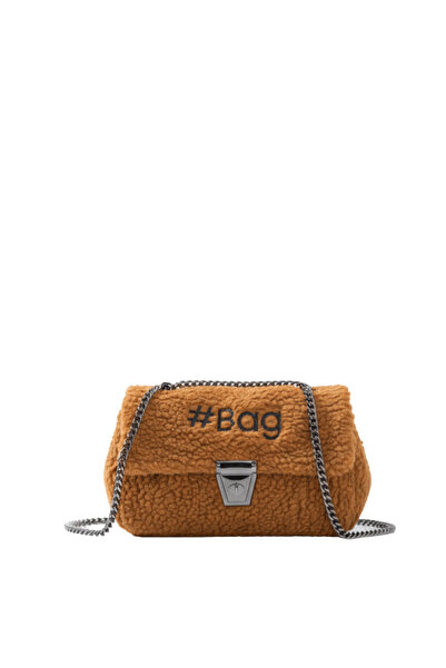 Baghashtag Brown Mini Plush Bag