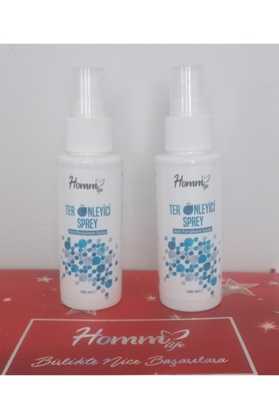 Homm Bitkisel HOMM LIFE TER ÖNLEYİCİ SPREY 100 ML 2'li