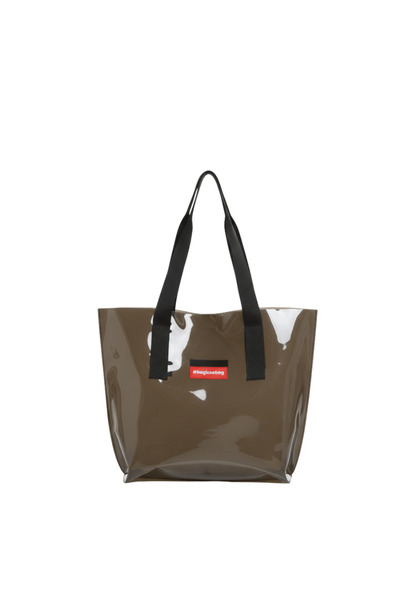 Baghashtag حقيبة شاطئ شاطئ سوداء شفافة كبيرة الحجم