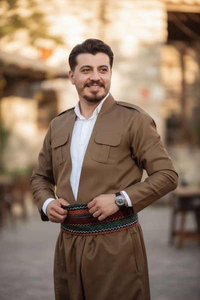 MODA Erkek Yöresel Elbise Botani Şal U Şepık Puşi Hediyeli