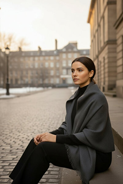 Onur Trend - Noua colecție Angora, culoare uni, țesut de calitate, eșarfă pen...