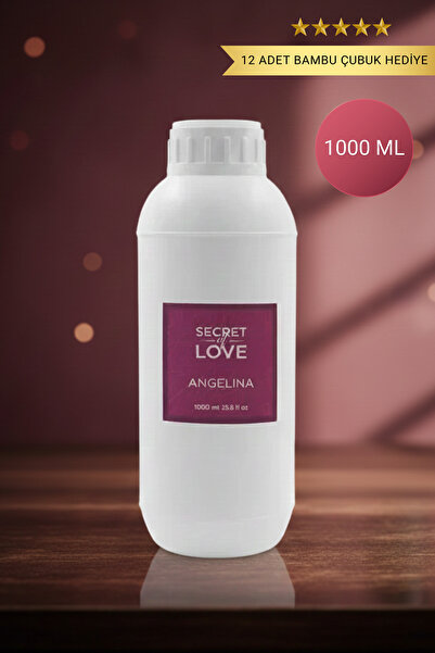 SECRET OF LOVE Premium 1 Litre Angelina Oda Kokusu, Oto/Araç Kokusu, Oto Parf...