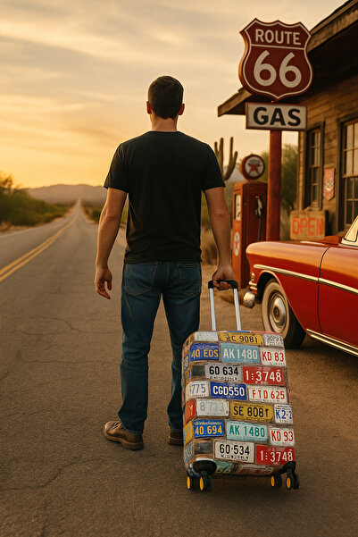 hızlıvaliz واقي حقيبة الأمتعة My Saraciye (لوحات)