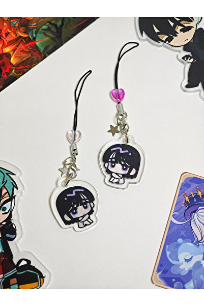 Yenaplanner Ornament pentru geantă Alien Stage Ornament pentru telefon (1 buc)